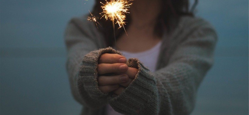 Bambini ed ultimo dell'anno Montessori