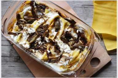 lasagne ai carciofi
