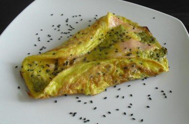 ricetta omelette salata farcita