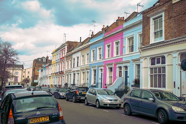 Viaggiare in primavera | Il quartiere di Notting Hill a Londra